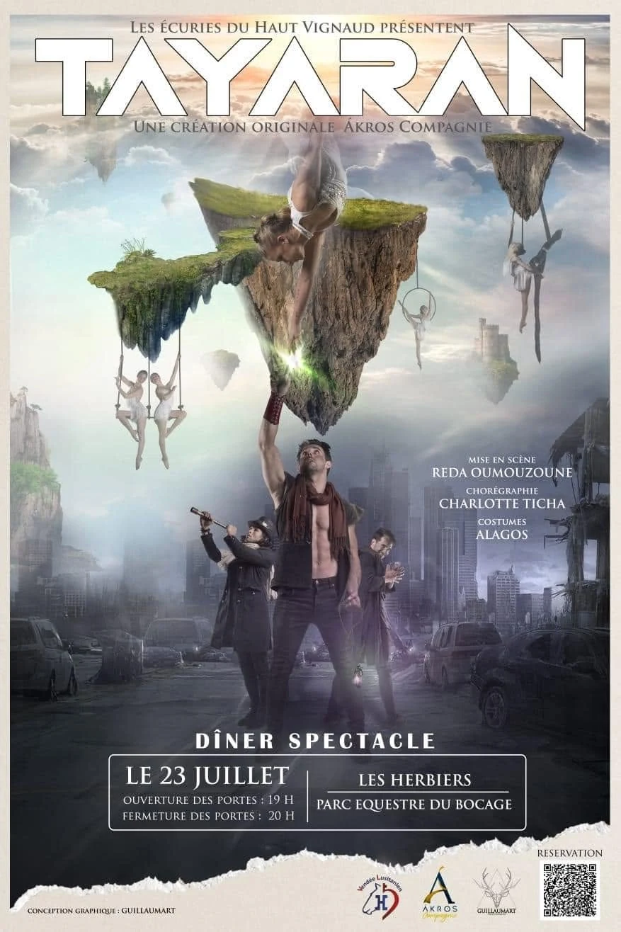 Affiche de Tayaran, annoncée pour le 23 juillet 2022 aux Herbiers